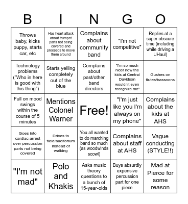 Workman Bingo Part 3 (complete within a 24-hr period) Bingo Card