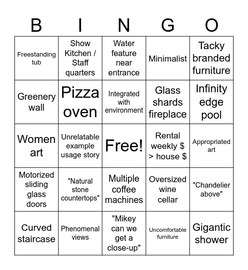 Enes Yilmazer video Bingo Card