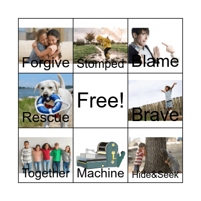 Vocabulary Bingo Card