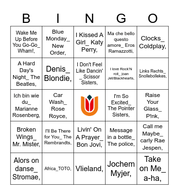HR FUN EVENT Bingo Card