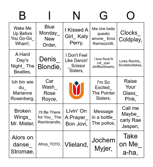 HR FUN EVENT Bingo Card