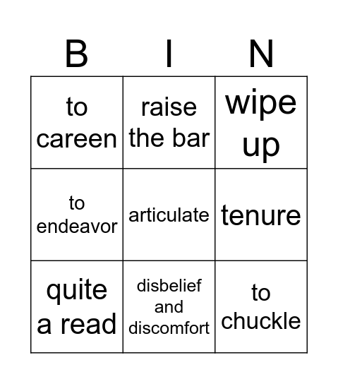 P&G CEO Jon Moeller speaks at Signal 2023 Bingo Card