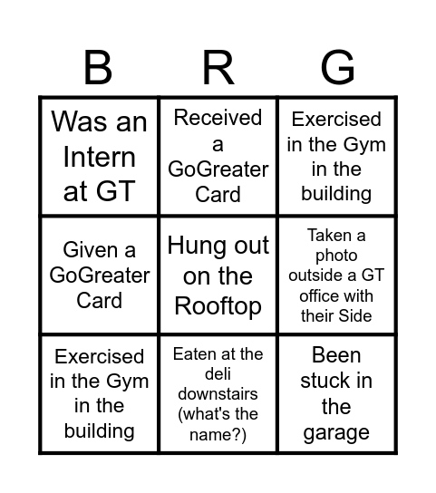 Nostalgic Noms!! Bingo Card