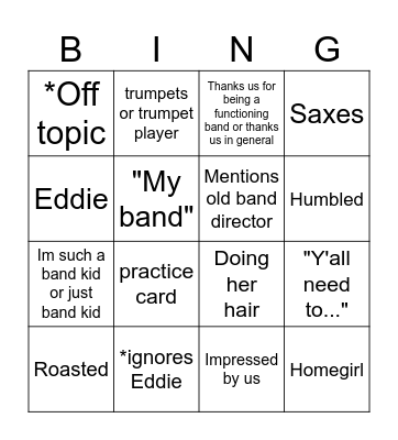 Ms. Perkins Bingo! Bingo Card