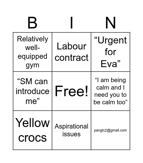 Road to deposting Bingo Card