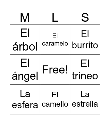 Festival Navideño Bingo Card