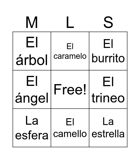 Festival Navideño Bingo Card