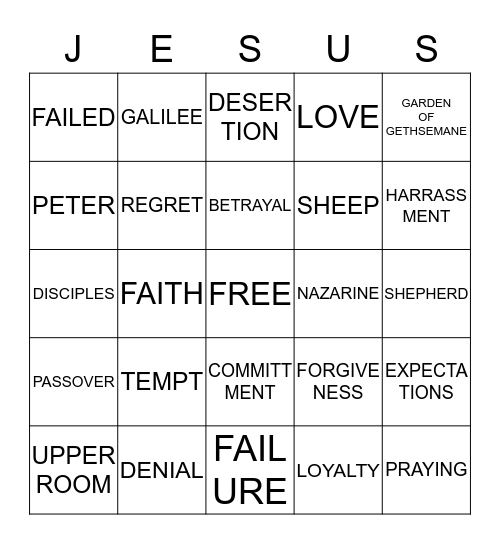 Loyal to the end Bingo Card