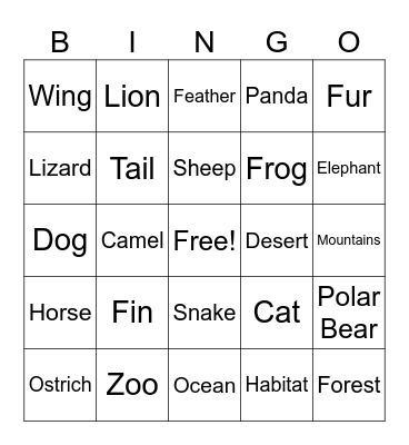 Unit 5 Review Bingo Card