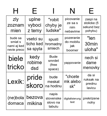 Knut Grand Bingo Card