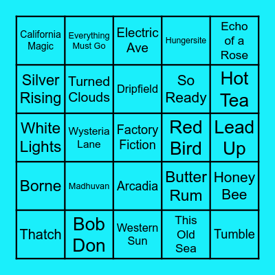 Euro-Goose 2.0 Bingo Card