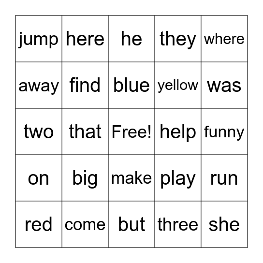 Jaylin's Bingo Set 2 Bingo Card