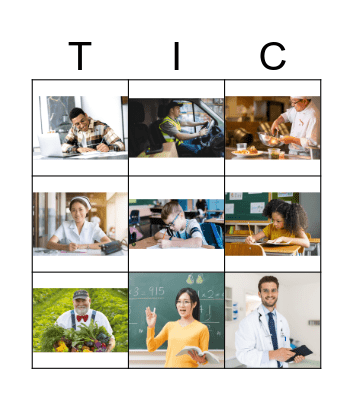 TIC TAC TOE Bingo Card