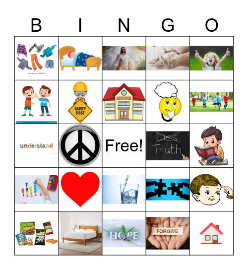 The Needs Bingo Card