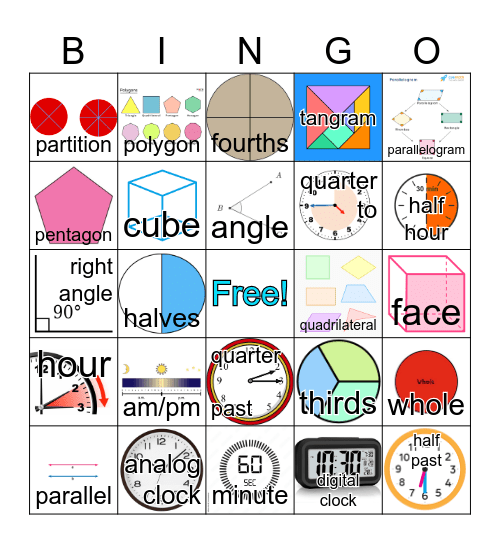 Module 8 Vocabulary Bingo Card