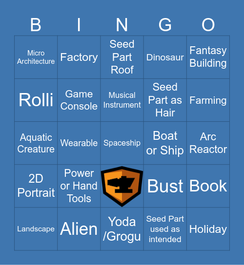 Iron Builder / Iron Forge Bingo Card