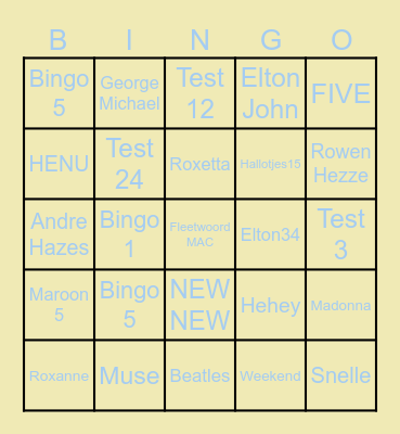 Berns 2023 ~ Sinterklaas ~ V1 Bingo Card