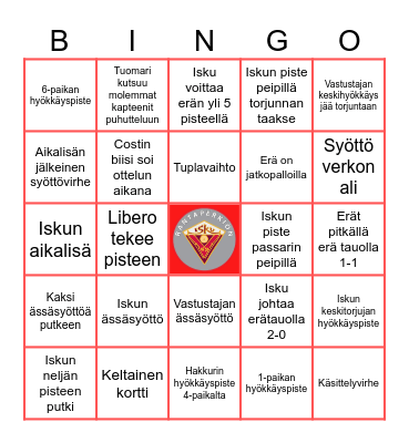 ISKUBINGO Card