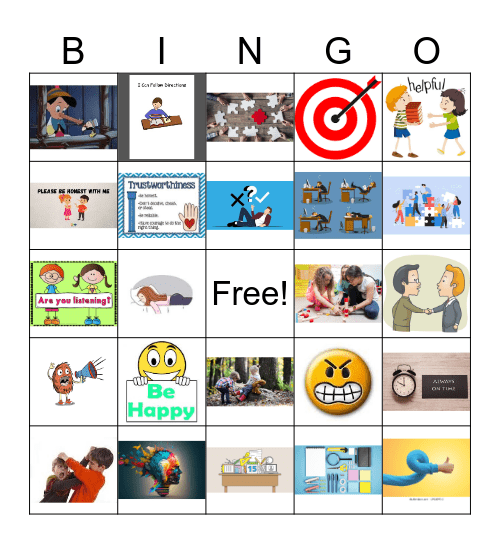 Employability Skills and Weaknesses Bingo Card