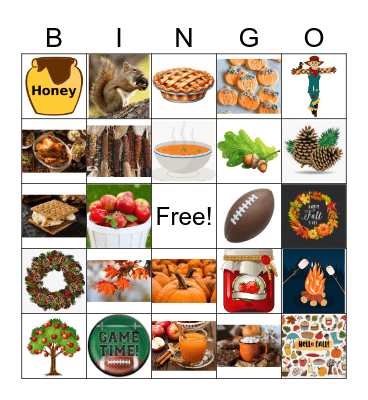 FALL BINGO Card