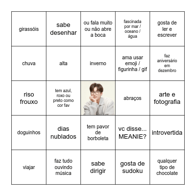 bingo da gigi Bingo Card