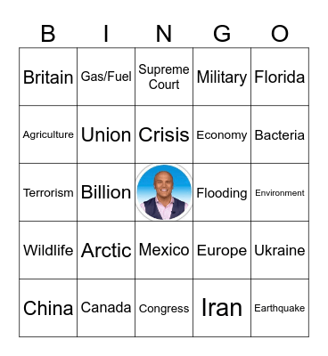 CNN 10 Bingo Card