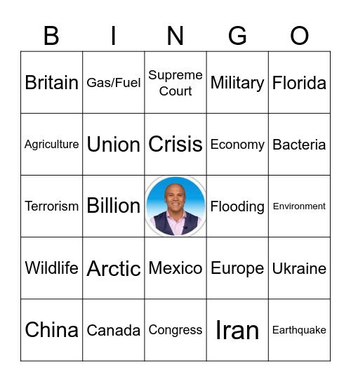 CNN 10 Bingo Card