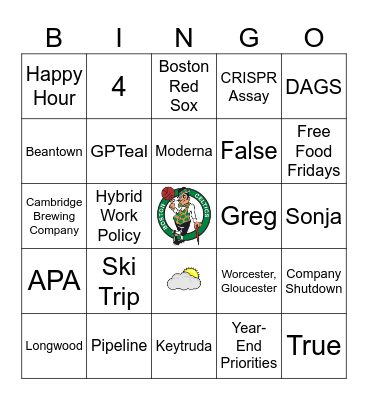 Bingo Party: Merck Edition 2023 Bingo Card