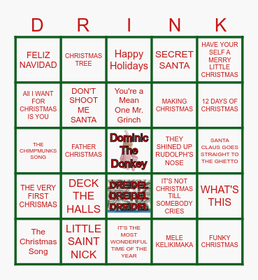 Century Holiday Party 2023 Bingo Card