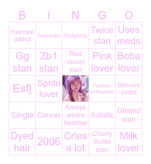 Cornelia bingo Card