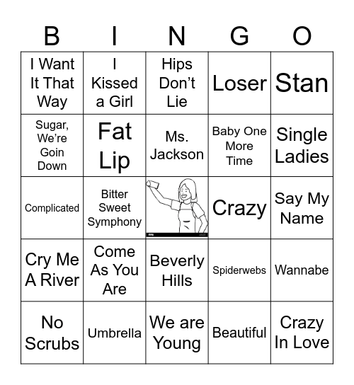 Millennial Mash Bingo Card