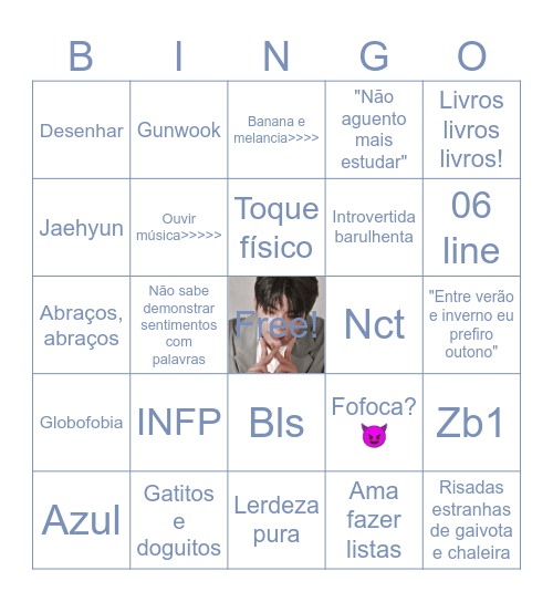 Haru's Bingo Card