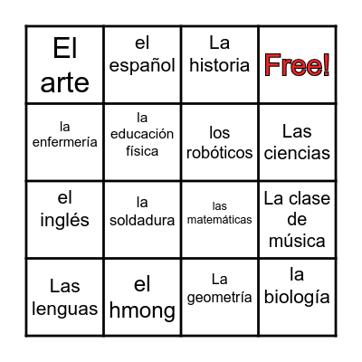 YELL LOTERIA!!! Bingo Card