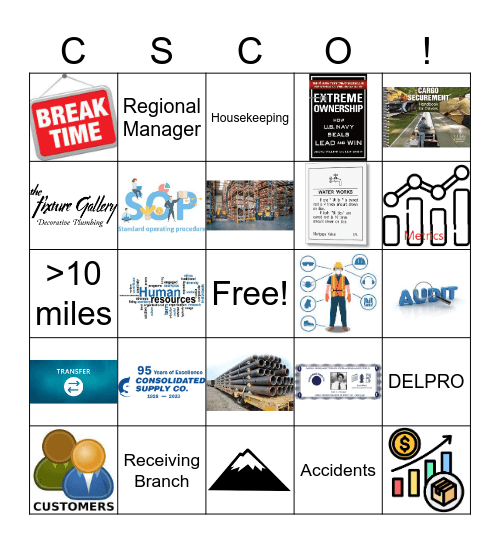 OPS Summit 2024! Bingo Card