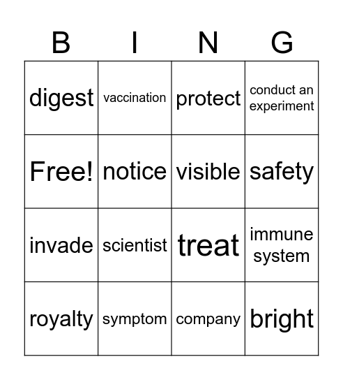 Impact. 2 Bingo Card