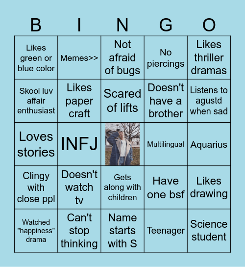 SHUBH'S BINGO Card