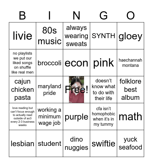 Bingora Bingo Card