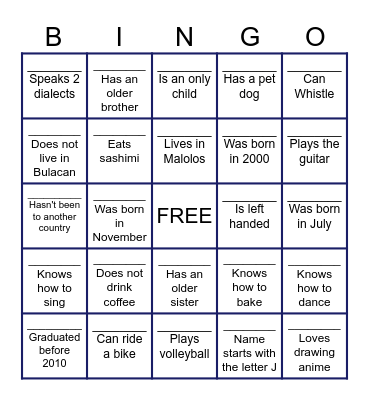 ARCHITECTS OF TOMORROW Bingo Card