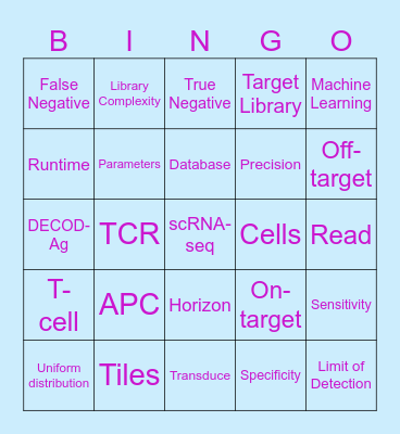 DECOD BINGO Card