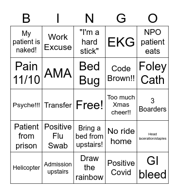 ED BINGO Card