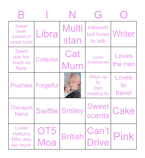 Beth’s Bingo Card