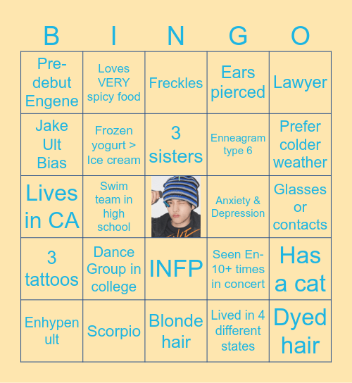 EnArmy93 Bingo Card