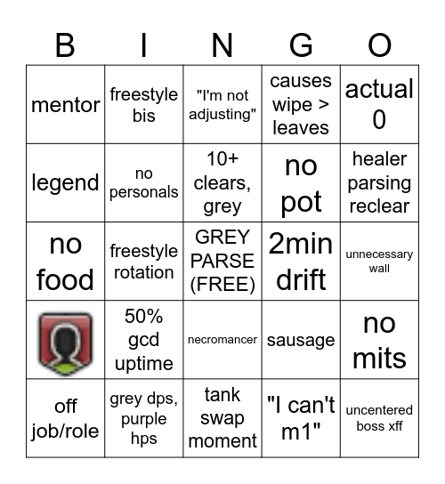 PF ANIMALS Bingo Card