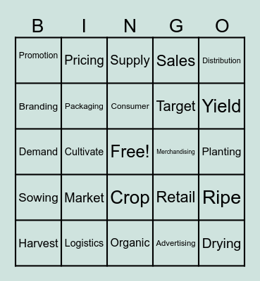 BINGO! Bingo Card