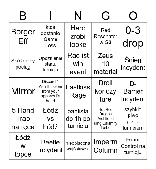 WCQ Wawa 11.2023 Bingo Card