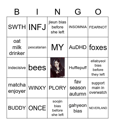 rawberry bingo 2.0 Bingo Card