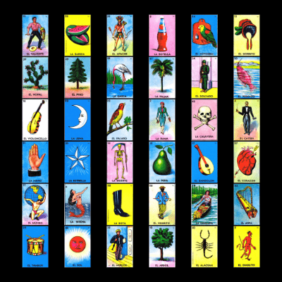 Gran Loteria Mexicana Bingo Card