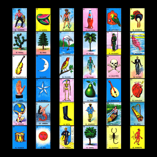 Gran Loteria Mexicana Bingo Card