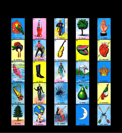 Foundation Loteria Bingo Card