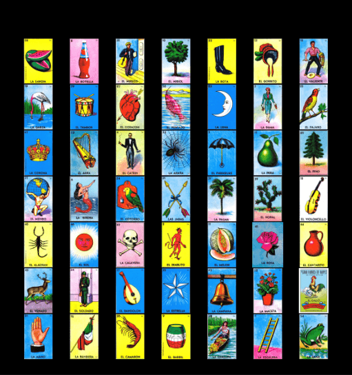 Foundation Loteria Bingo Card